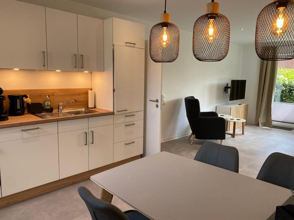 Ferienwohnung Seestern - Haus Seeschwalbe Schillig Eksteriør billede